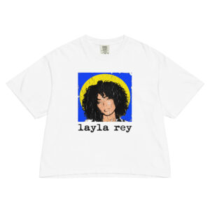 Layla Rey Golden State – Women’s heavyweight boxy tee