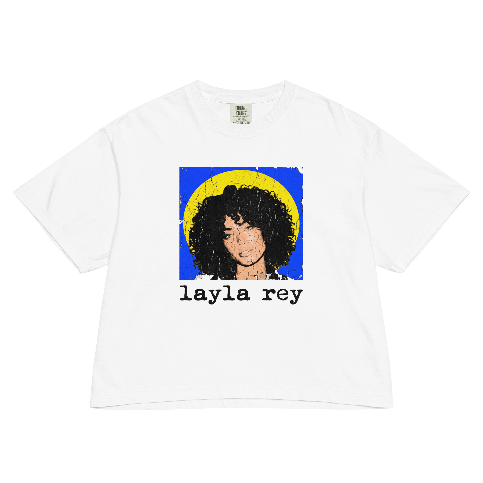 Layla Rey Golden State - Women’s heavyweight boxy tee
